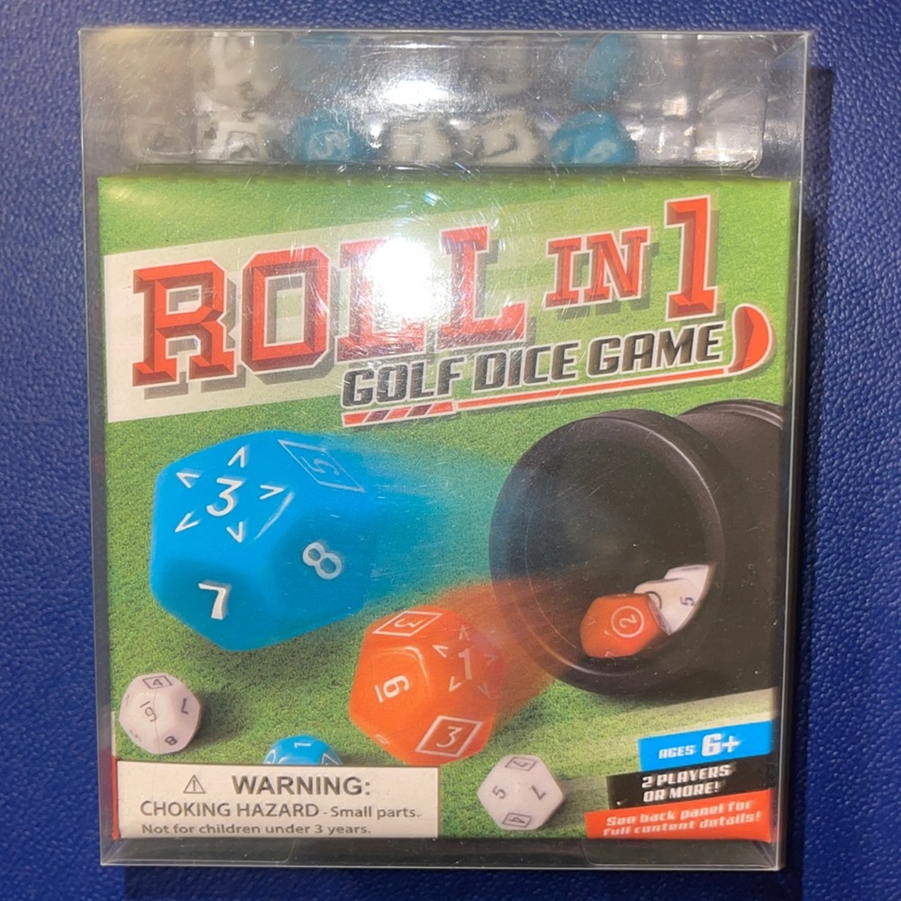 Anker Play Roll in 1 Golf Dice Game Portable & Easy To Store Play Golf on the Go
